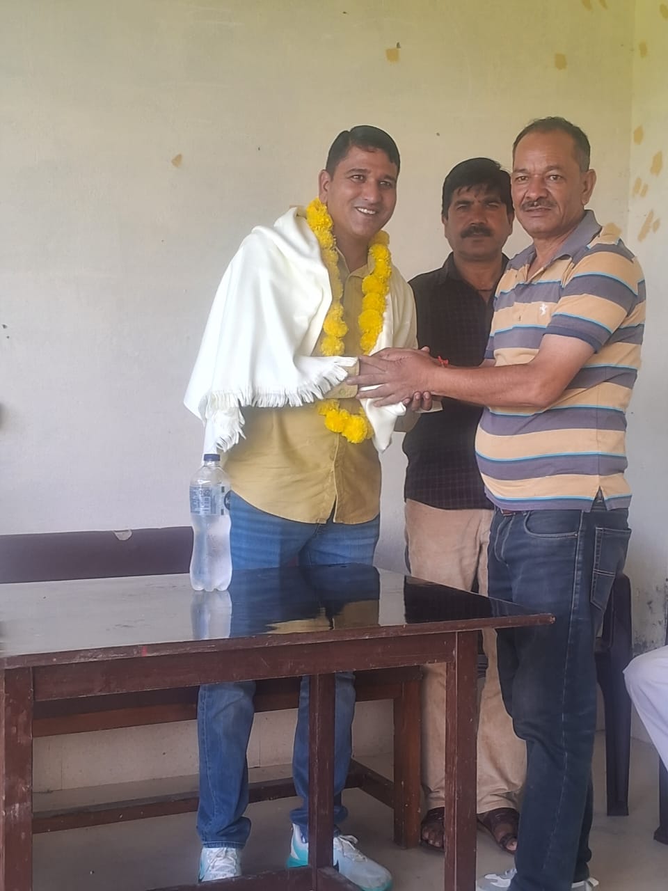 कोट ब्लॉक की नव-निर्वाचित कार्यकारिणी का हुआ सम्मान