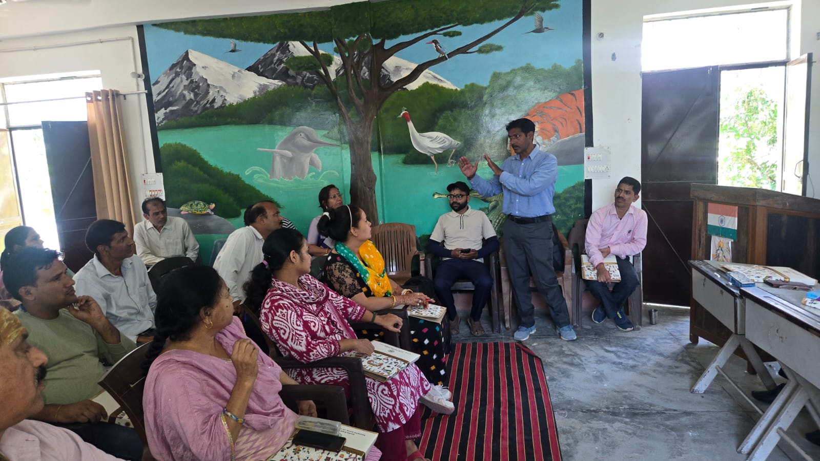 राजकीय इंटर कॉलेज, गंगा भोगपुर में वित्तीय साक्षरता शिविर का आयोजन