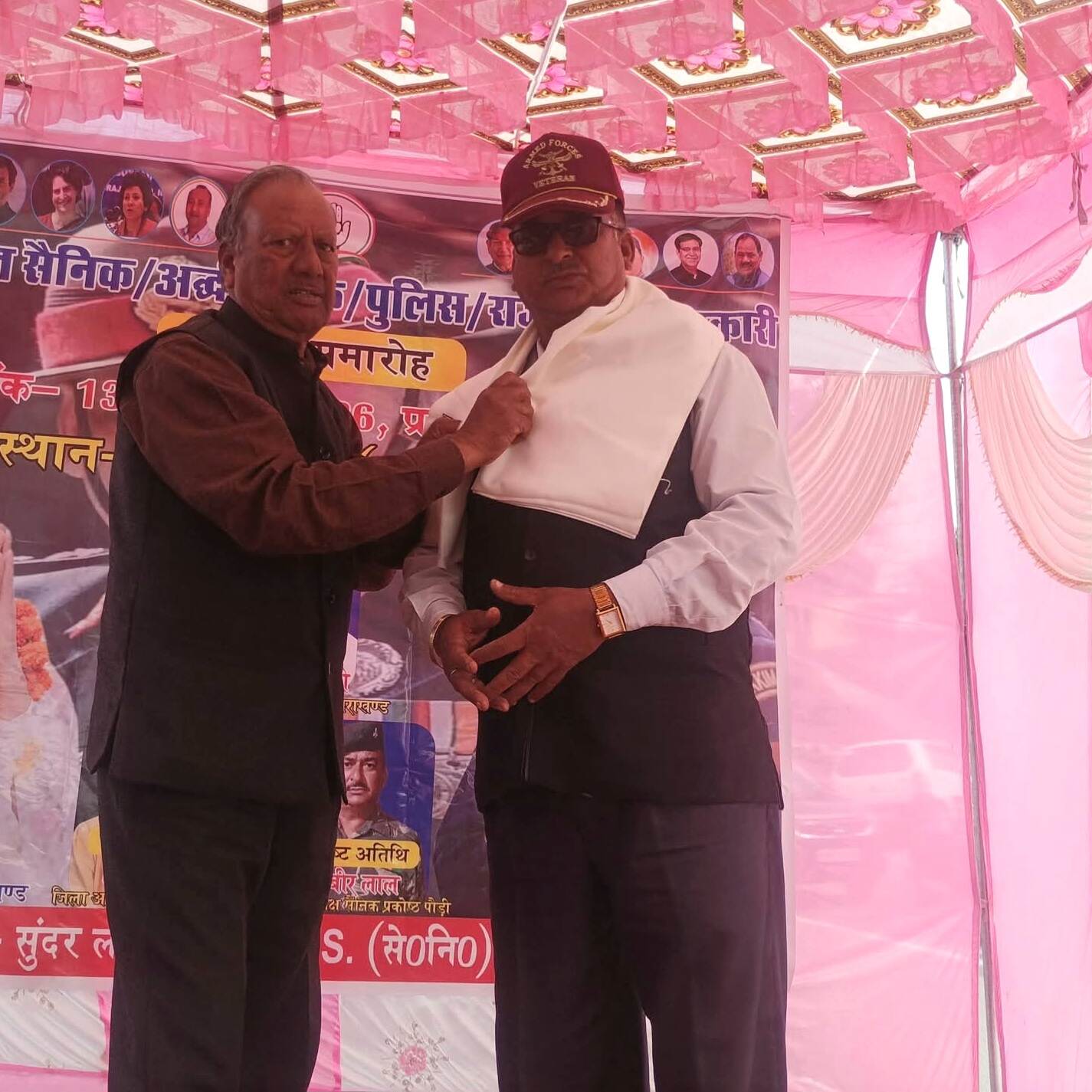 पूर्व आईएएस सुंदर लाल मुयाल की पहल, वीरों को मिला सम्मान