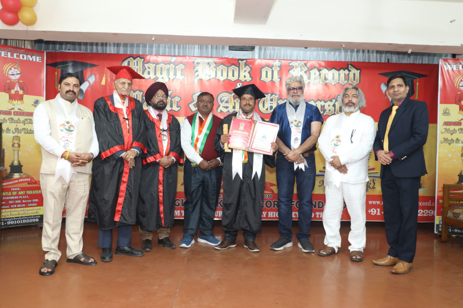 शिक्षा और समाज सेवा के लिए जनार्दन प्रसाद डबराल को डॉक्टरेट की मानद उपाधि से किया गया सम्मानित