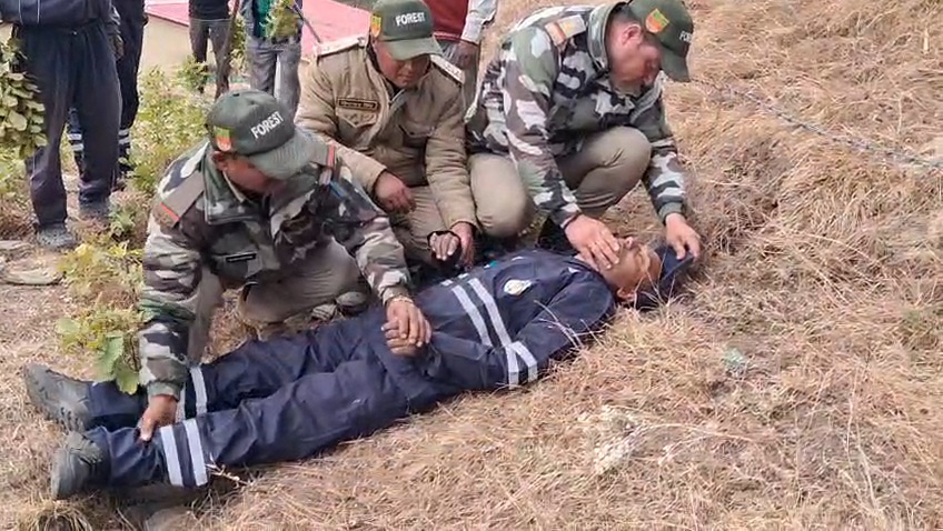 जंगलों की सुरक्षा को रियल टाइम अभ्यास, पौड़ी में आपदा प्रबंधन की व्यापक मॉक ड्रिल