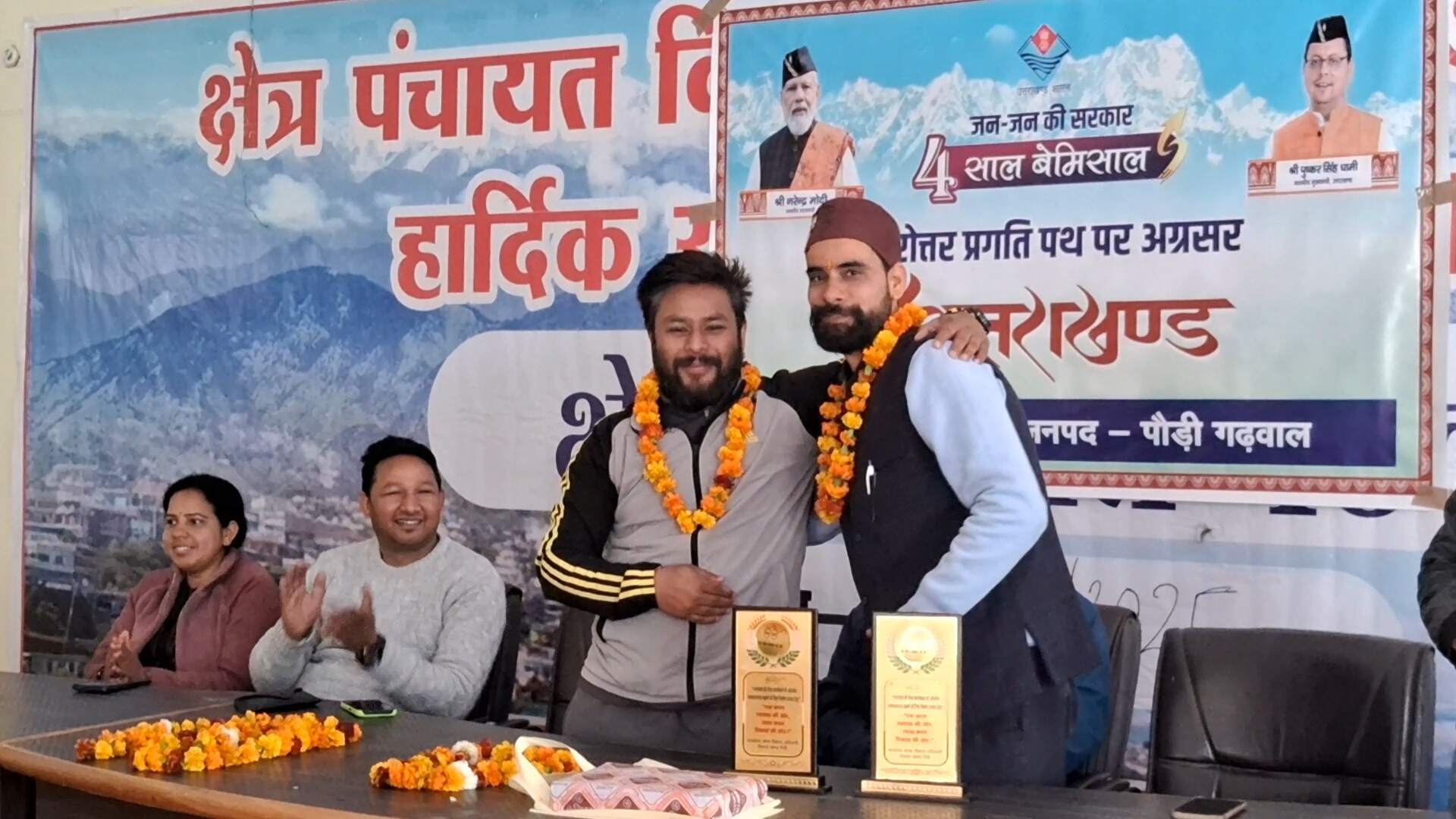 पौड़ी में विपुल डंडरियाल का भव्य स्वागत, वरिष्ठ प्रदेश उपाध्यक्ष बनने पर मिला सम्मान