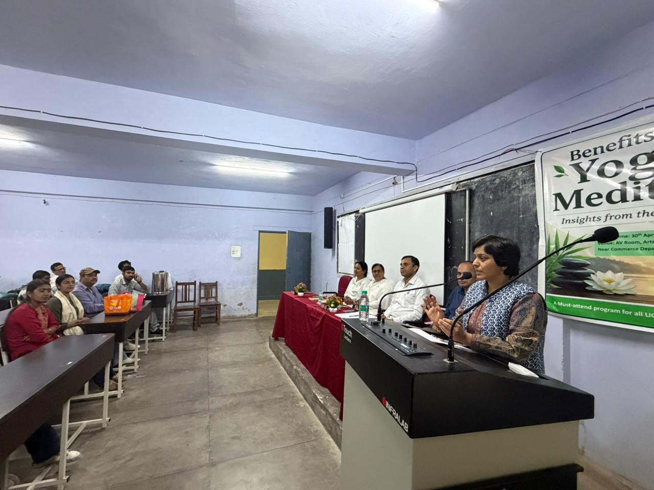 गढ़वाल विवि के पौड़ी परिसर में ‘योग एवं ध्यान के लाभ’ विषय पर हुई कार्यशाला
