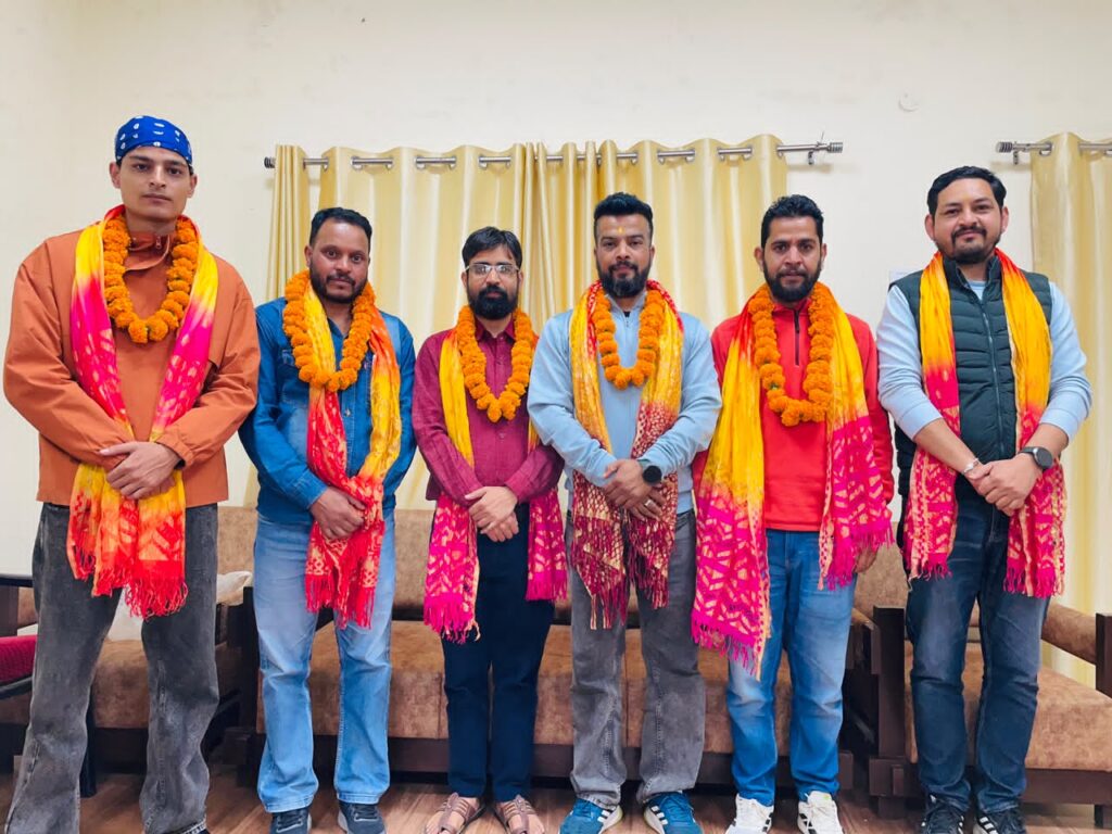 उत्तराखंड श्रमजीवी पत्रकार यूनियन की पौड़ी इकाई का गठन, सिद्धांत उनियाल बने जिलाध्यक्ष